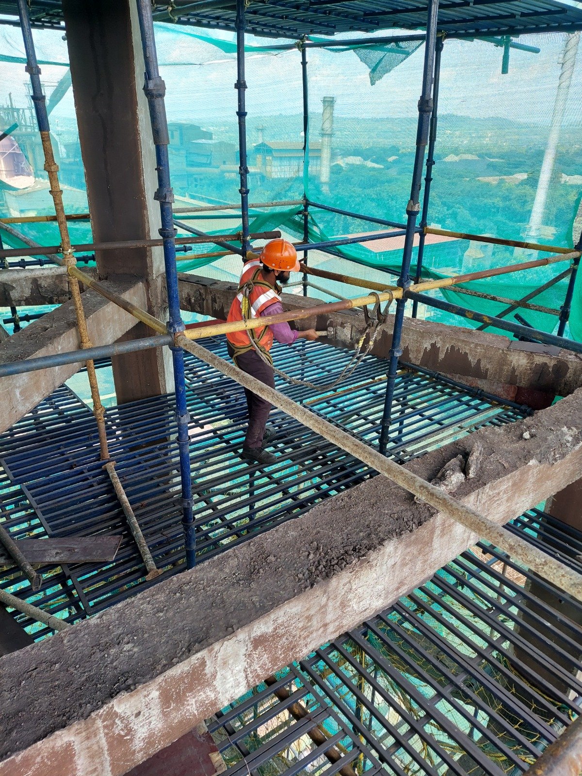 Micro Concrete — industrial construction project by Sri Sai Foundation