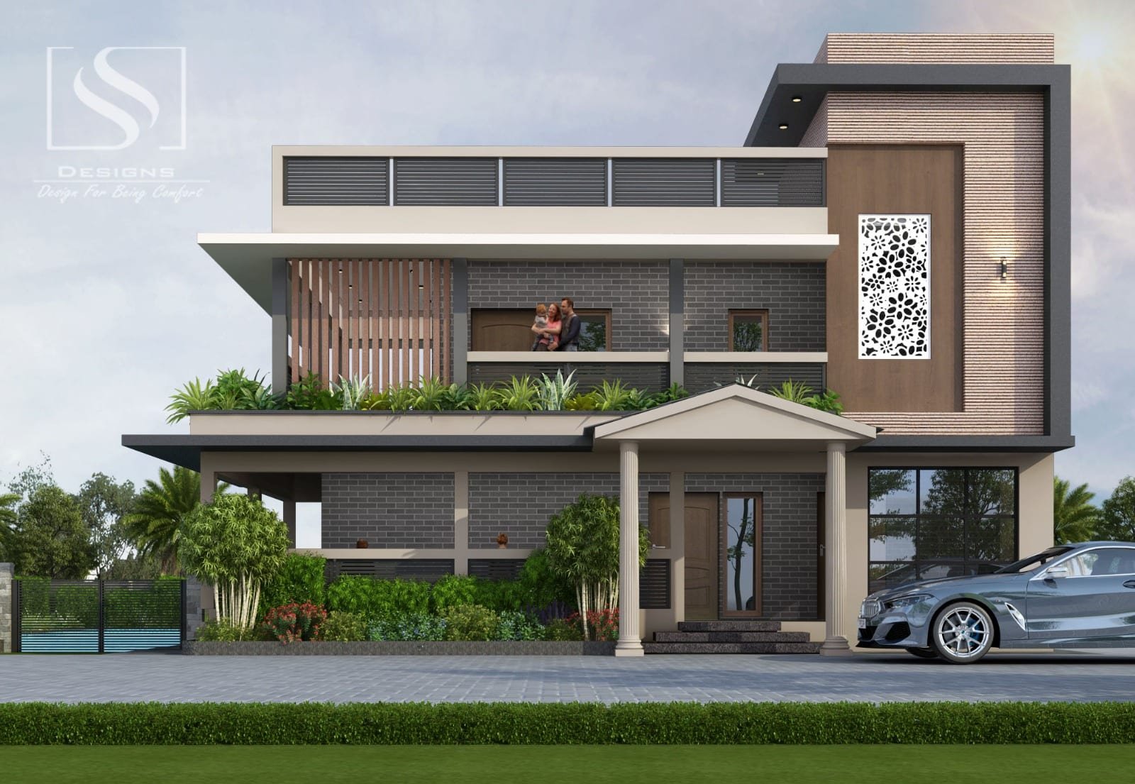 Modern Villa, Kanchipuram